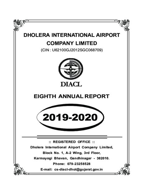 Fillable Online Dholera International Airport Company Limited Zauba