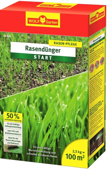 Kg Lh Rasen Starter D Nger Wolf Garten D Ngemittel Garten