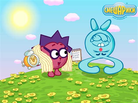 Ежик и Крош в мультфильме Смешарики - обои для рабочего стола, картинки ...