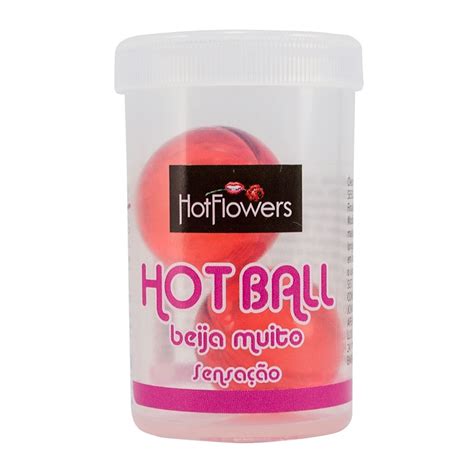Bolinha Hot Ball Beija Muito Dupla Hot Flowers Shopee Brasil