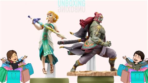 Abrimos Amiibo De Zelda Y Ganondorf Del Videojuego The Legeng Of Zelda