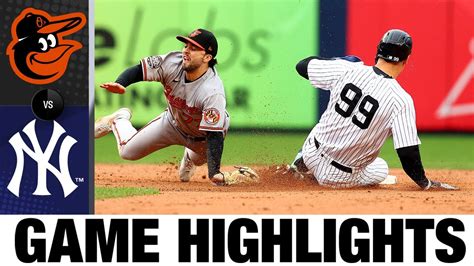 Orioles Vs Yankees Game Highlights 10 2 22 MLB Highlights YouTube