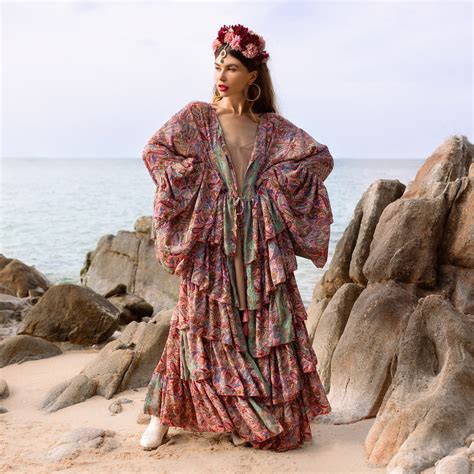 Bali Kimono Silky Sophistication Perfect For Beach Getaways
