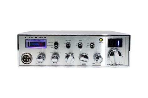 Connex CX 33HP MAX AM FM PA Black 10 Meter Amateur Mobile Radios