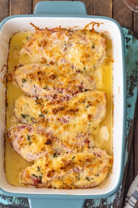 Easy Chicken Cordon Bleu Recipe The Cookie Rookie