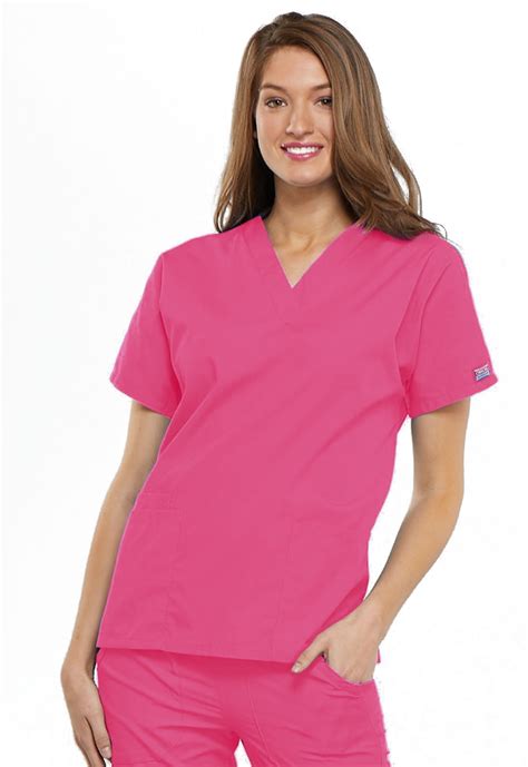 Cherokee Cherokee Workwear Scrubs Top For Women V Neck 4700 Xs