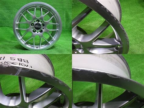 Yahoo オークション 中古 18インチ 18×8j 穴 Bbs Rx207 社外 アルミ