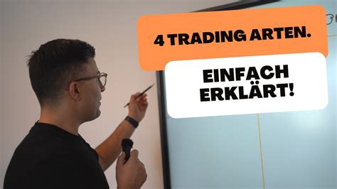 Trading Arten Einfach Erkl Rt Mr Volume Academy Youtube