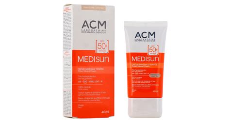 Acm Medisun Cr Me Solaire Min Rale Teint E Spf