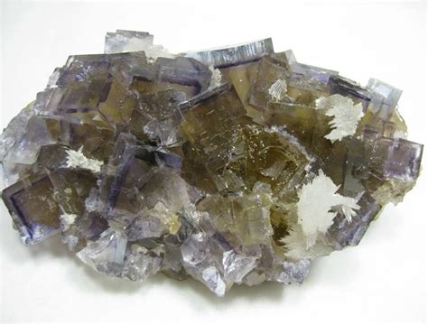 Fluorite Strontianite Roseiclare Level Minerva 1 Mine Cave In Rock