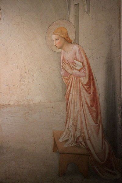 C C The Annunciation Detail Fra Angelico Museo