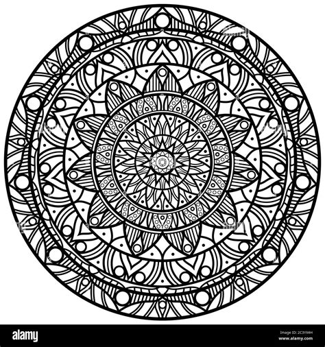 Mandalas Vector Vectors Hi Res Stock Photography And Images Alamy