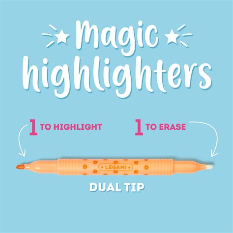 Marvellous Magic Erasable Highlighters | Giraffe Gifts
