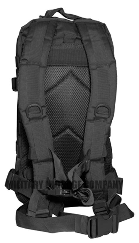 Black Small Assault Pack Military Luggage