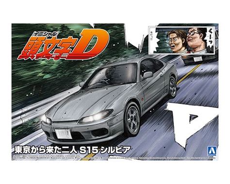 Купить сборную модель Aoshima 066119 Initial D Nissan Silvia S15 by The