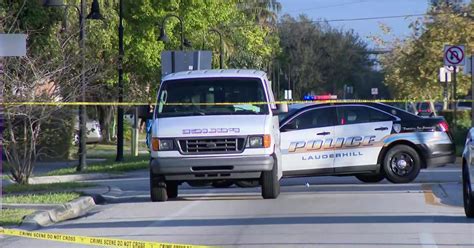 Two Dead One Injured In Separate Lauderhill Shootings Cbs Miami