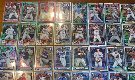 Lot Of Bowman Chrome Mega Box Mojo Refractors St