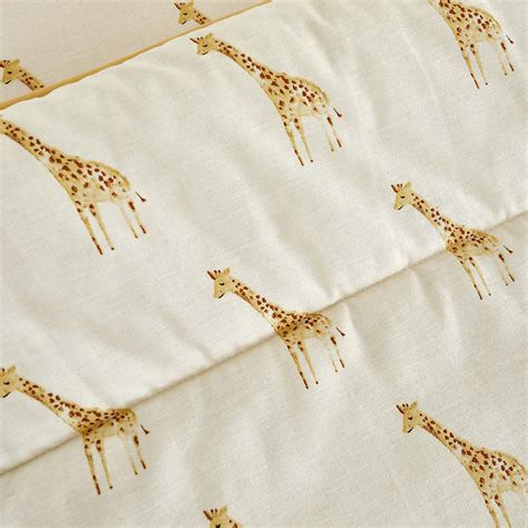 Safari Natural 100 Cotton 4 Tog Cot Quilt Dunelm