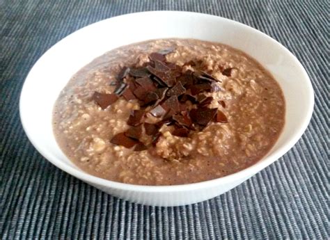 Schoko Porridge Sophie S Schlemmertempel