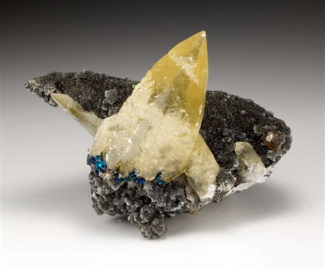 Calcite With Quartz Chalcopyrite Minerals For Sale