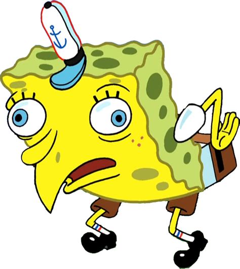 Spongebob Acting Like A Chicken Vector By Homersimpson1983 On Deviantart