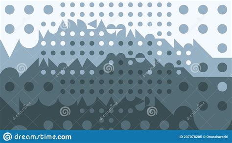 Mosaic Art Shapes Abstracts Backgrounds Stock Illustration