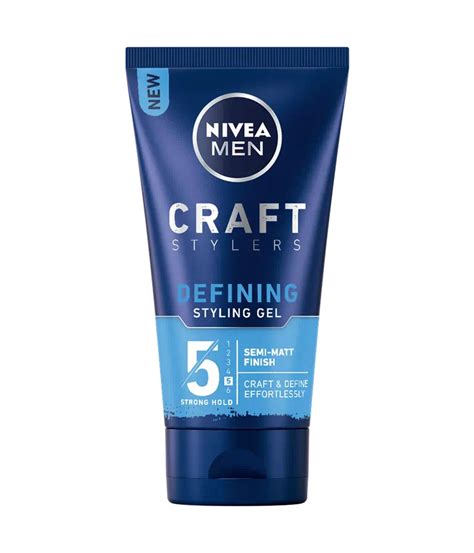 Gel De Par Semi Mat Putere 5 Nivea Men Craft Stylers 150 Ml