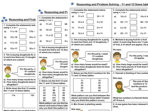 White Rose Maths Year 4 Spring Block 1 11 And 12 Times Table Problem Solving And