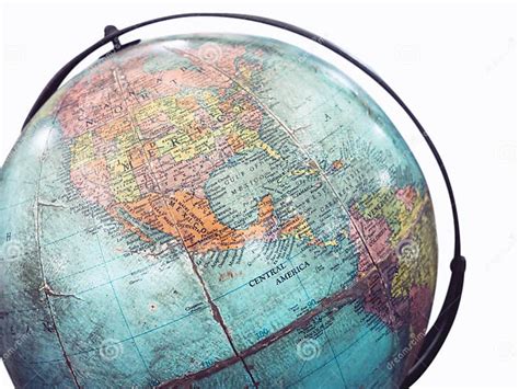 World Globe Map Model Isolated Stock Photo Image Of Conection Model