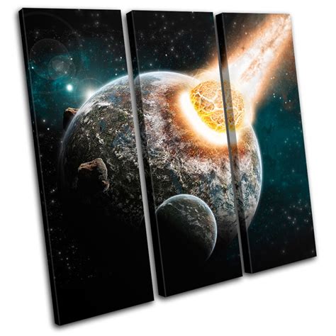 Outer Space Canvas Painting Wall Art Modern Home Decoration China