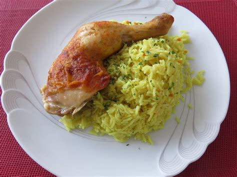 Paprika Hähnchenschenkel mit gebratenem Reis von leader3000 Chefkoch