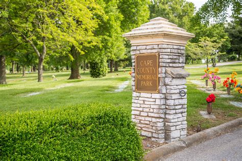 Memorial Park Ford And Sons Funeral Home Cape Girardeau Mo