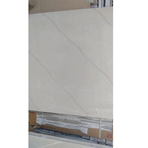 Glossy Ceramic White Ceremic Kitchen Wall Tiles Size 2x2 Feet 600x600