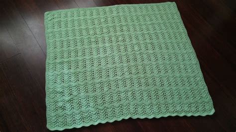 Knit Baby Blanket Pattern - Etsy