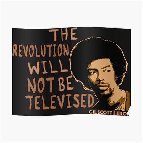 Gil Scott Heron The Revolution Will Not Be Televised Premium Matte