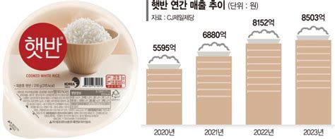 Cj햇반 집밥됐다작년 역대 최대매출 네이트 뉴스