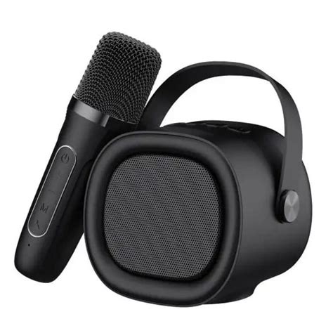 HAVIT SK819BT MINI PORTABLE MICROPHONE BLUETOOTH SPEAKER - BLACK