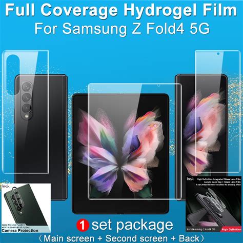 SG Z Fold 5 4 3 2 1 5G Imak Hydrogel Film All Full Coverage Screen