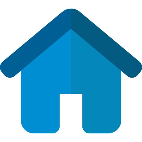 Blue Home Icon Png