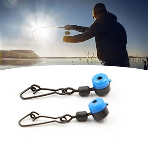 Feeder Bead Link Swivels Float Space Beans Carp Match Pole Fishing