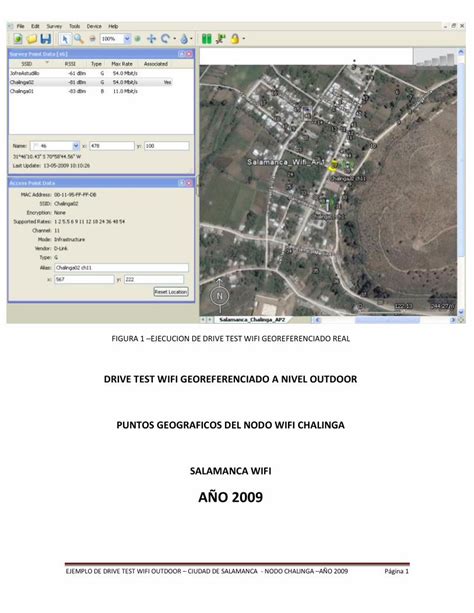Pdf Ejemplo De Mapa Wifi Georeferenciado A Nivel Outdoor Salamanca
