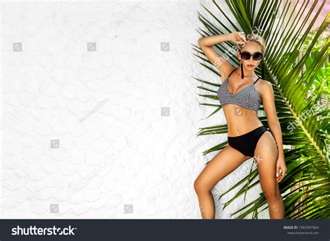 Beautiful Sexy Tanned Woman Bikini Model Stock Photo Shutterstock