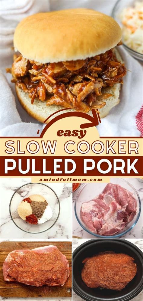 Slow Cooker Pulled Pork Artofit