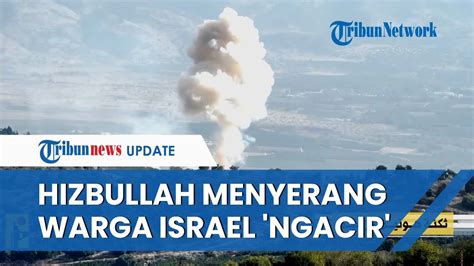 Langit Israel Gemuruh Diserang Puluhan Drone Hizbullah 200 Ribu Warga