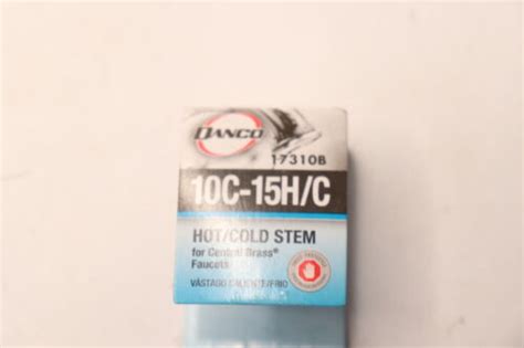 Danco Hot Cold Stem Central Faucets Brass Metal 5 04 H 17310B EBay