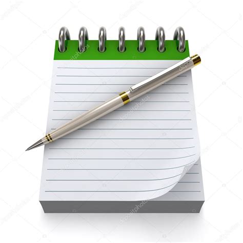 Notepad And Pen Stock Photo Stiggdriver 9222534