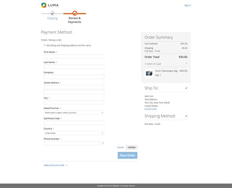 How To Customize Magento 2 Checkout Shipping Address Form