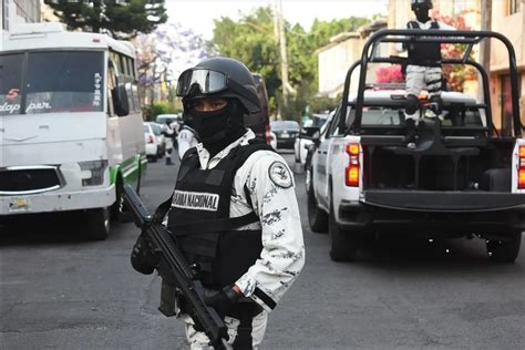 Guardia Nacional Captura A Poderoso Jefe De Plaza En Aguascalientes