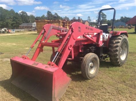 Mahindra 5525 W Ml250 Loader Farm Equipment And Machinery Tractors