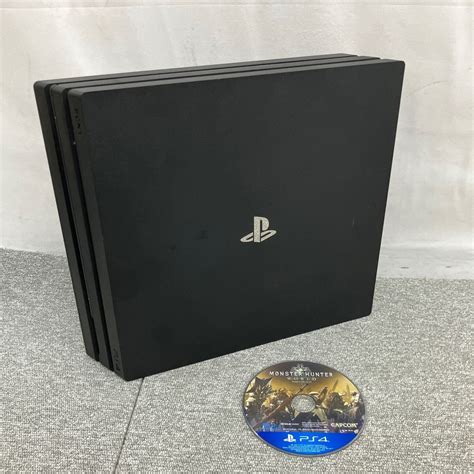 【やや傷や汚れあり】 【売り切り】sony ソニー Playstation4 Pro プレステーション4 Cuh 7100b ジェットブラック